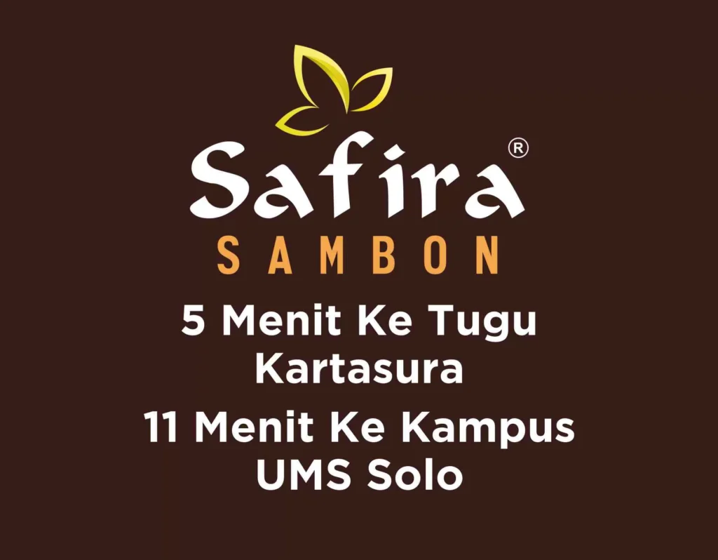 perumahan dijual di solo - safira sambon