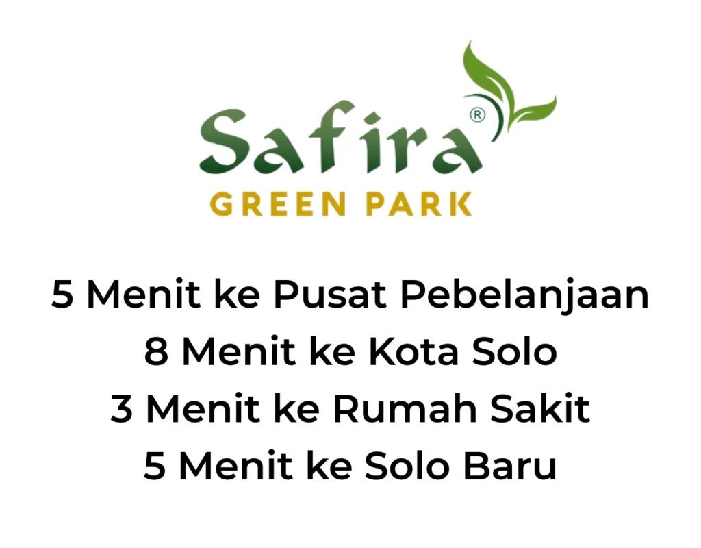 rumah dijual di solo safira green park