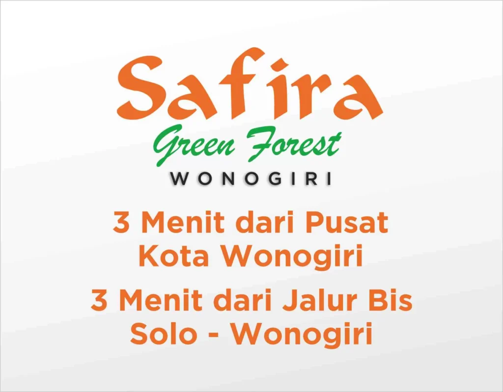 rumah dijual di solo safira wonogiri